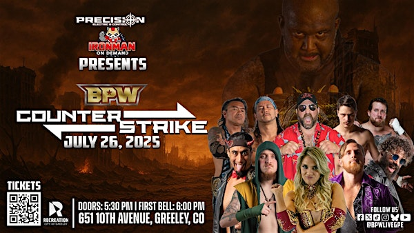 BPW's Counter Strike Presented by Precision Electric and Control LLC | Greeley Recreation Center