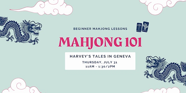 Beginner Mahjong at Harvey's Tales | Harvey's Tales