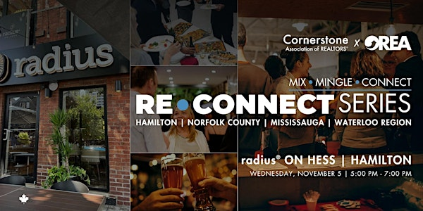 Cornerstone x OREA RE-CONNECT: Hamilton-Burlington | radius® on Hess
