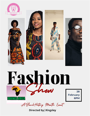 Black History Month Fashion Show | Pedal Works Café & Studios