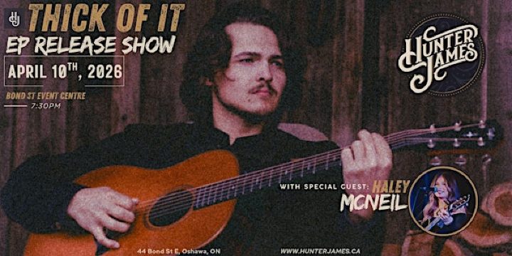 Hunter James - Thick Of It - EP Release Party | BOND|ST Event Centre