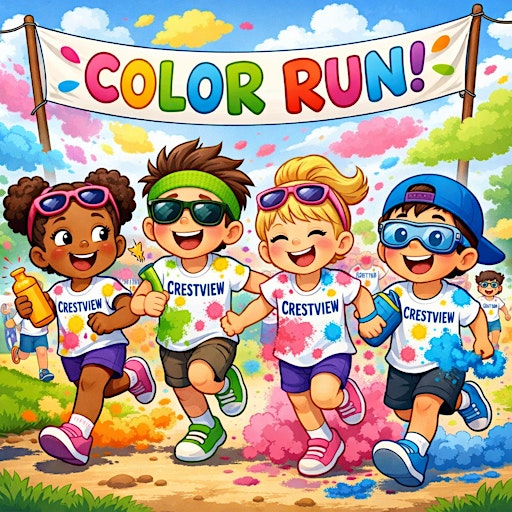 Crestview Community Color Run | Village Park