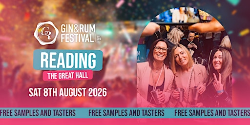Gin & Rum Festival - Reading - 2026 | The Great Hall University of Reading