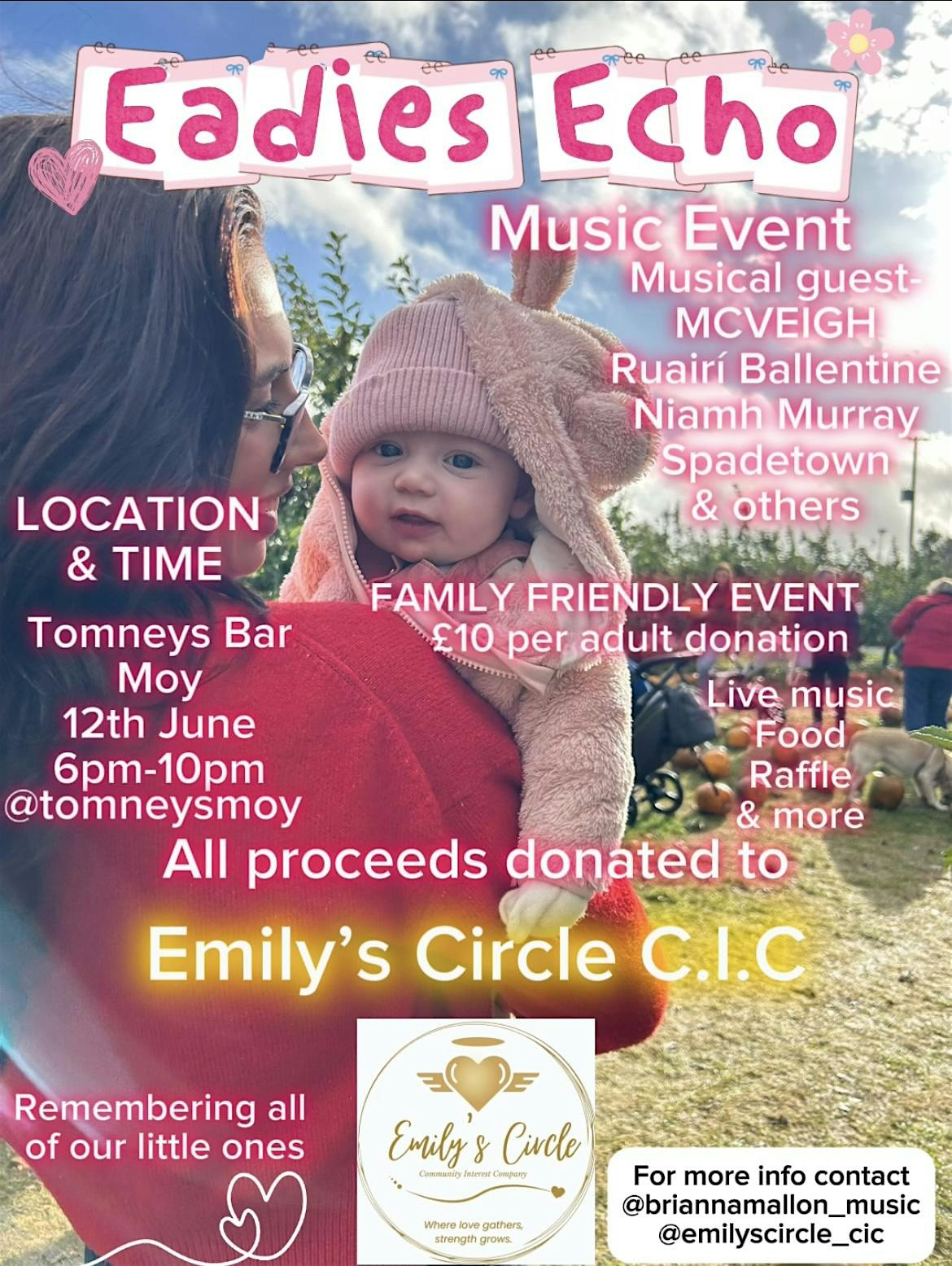 EADIE’S ECHO MUSIC FESTIVAL | Tomney's Bar
