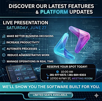 Discover Our Latest Features & Platform Update | 10700 North Fwy