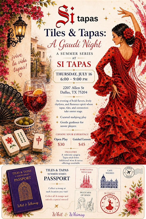 Tiles & Tapas: A Gaudí Night at Si Tapas | Si Tapas