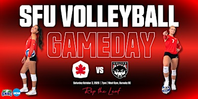 SFU Volleyball vs. Western Oregon University | West Gym