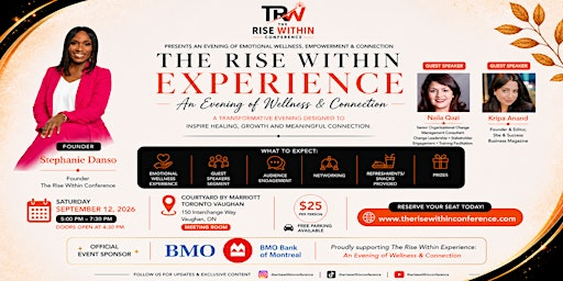The Rise Within Experience: An Evening of Wellness & Connection | Courtyard by Marriott Toronto Vaughan