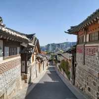 Lovely walk among traditional houses