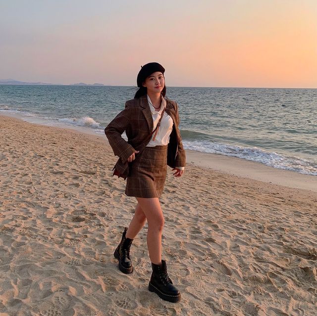 인생노을을 만난 보령 "대천해수욕장"