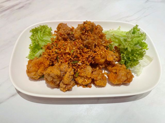 Delicious halal dim sum food
