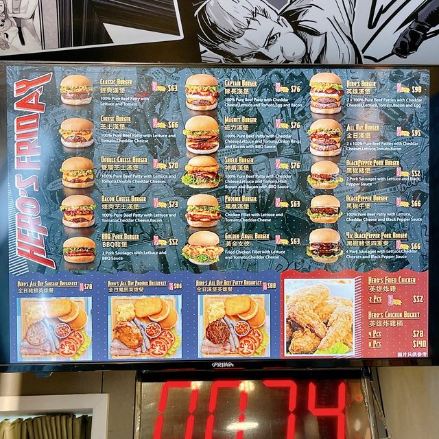 深水埗英雄漢堡🍔
