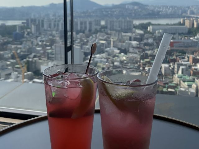 서울 신사동 가로수길 뷰 좋은 루프탑 야경카페✨ “텔러스9.5”