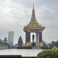 Independent movement in Phnom Penh, Cambodia 