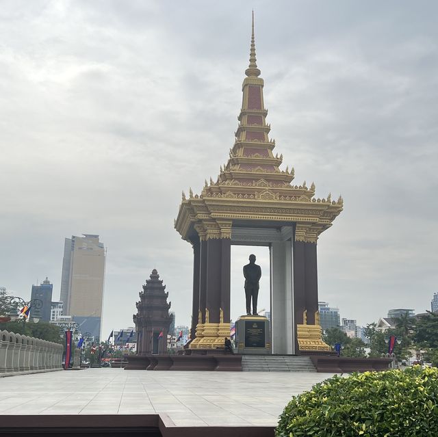 Independent movement in Phnom Penh, Cambodia 