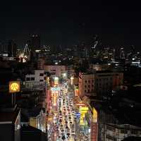 Night time view of Bangkok