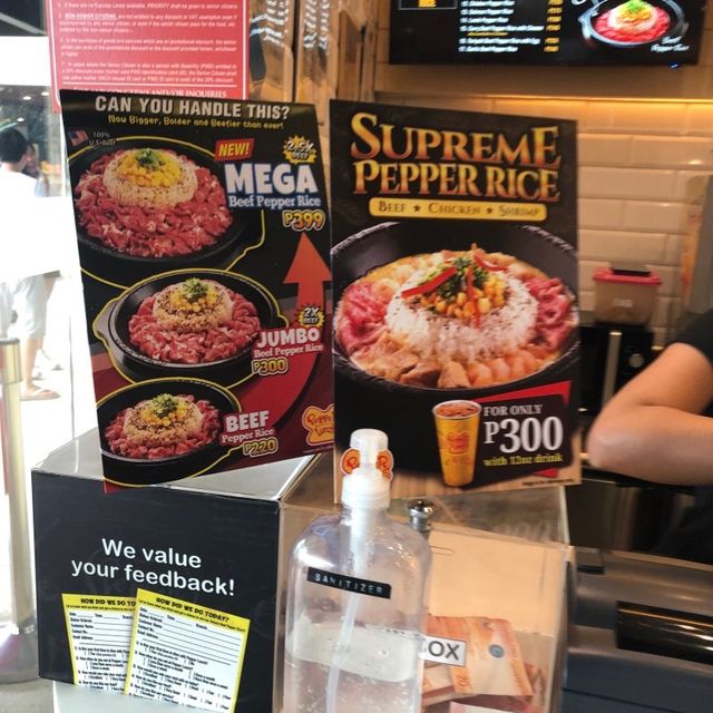 철판에 구워먹는 스테이크, 페퍼런치! 🥩