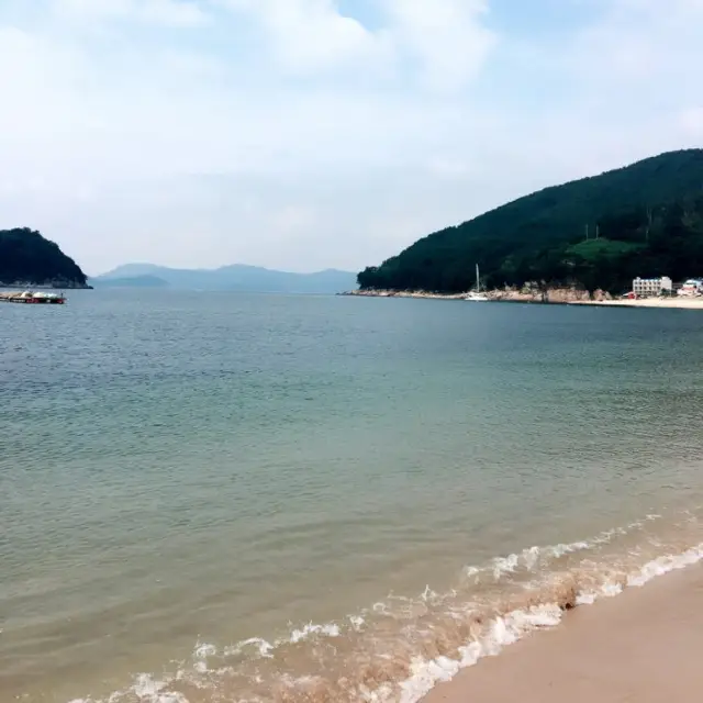 🌊통영 비진도 해수욕장 다녀왔어요😀🌊