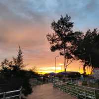 Sunset in Pasir Putih Resort, Pantai Panjang