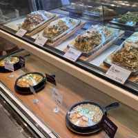 韓国/釜山【海雲台】野菜入れ放題！？デパ地下ご飯♡