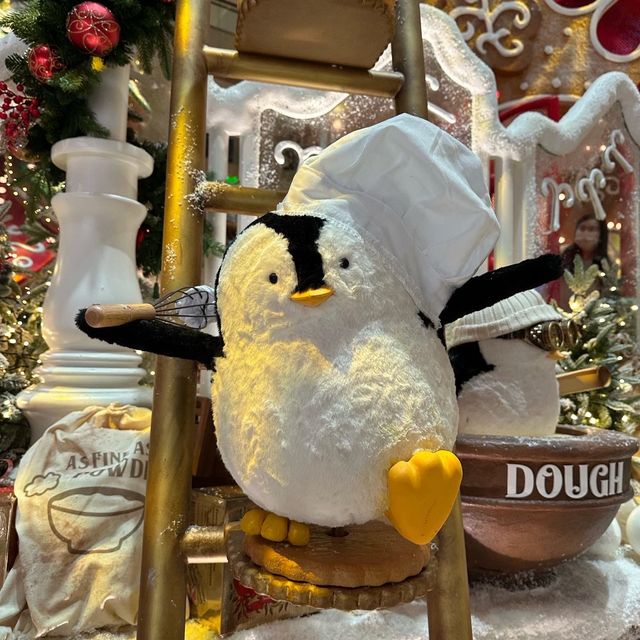 置地廣場企鵝主題聖誕燈飾🐧