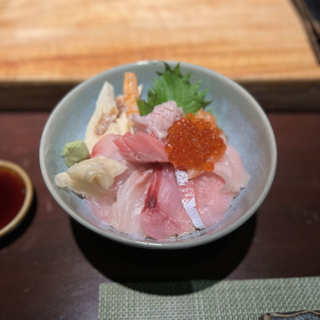 Super tasty Wagyu and Chirashi at Si Sushi