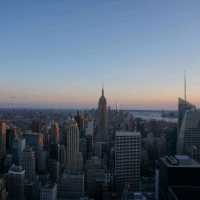 🇺🇸뉴욕 멤파이어스테이트 빌딩을 제대로 볼 수 있는 곳 록펠러 센터(rockefeller center)전