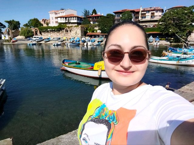 The Black Sea & me in Nessebar, Bulgaria 🇧🇬