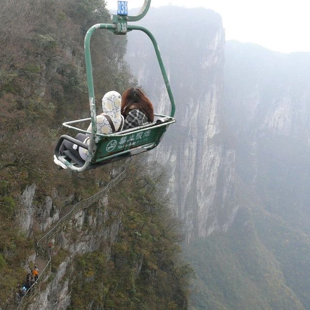 enjoy the cliffs side walk 