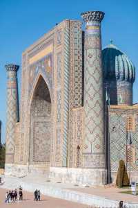 Samarkand, the magnificent city shining on the ancient Silk Road.