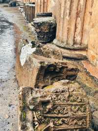 Italy's Pompeii, located at the foot of Mount Vesuvius in Naples.