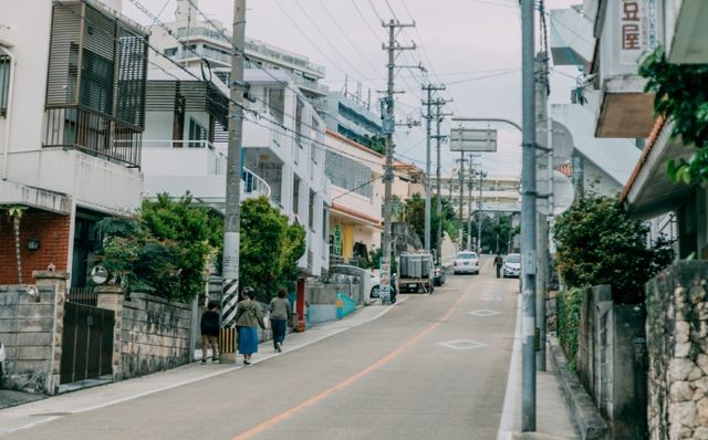 ⛩Japan | Okinawa🌟Shuri Kinjocho Stone-paved Road