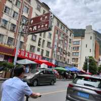 A town worth stopping at 🏘🏯😍in Sichuan province