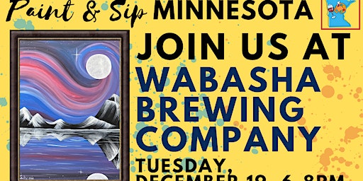 December 19 Paint & Sip at Wabasha Brewing Co. | Wabasha Brewing Company