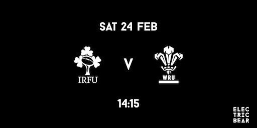 The Six Nations: Ireland V Wales | Electric Bear Brewing Co.