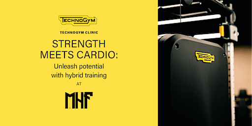 TECHNOGYM CLINIC: STRENGTH MEETS CARDIO | Manor House Fitness, Fountain Court, Darwin Dr, New Ollerton, Newark NG22 9GS, UK