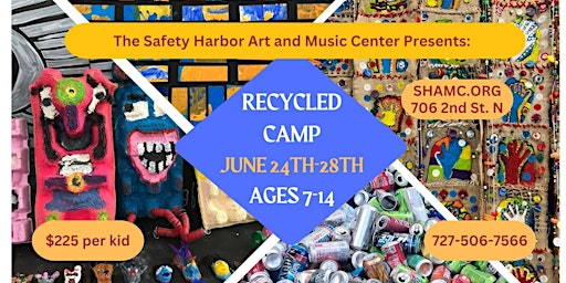 Recycled Art Camp at The Safety Harbor Art and Music Center | Safety Harbor Art And Music Center