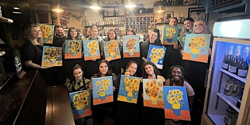 Paint & Party UK: Sunflowers | Climbing Hut Ellesmere Port