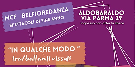 Spettacolo di fine anno "IN QUALCHE MODO" tra/ballanti vissuti - Parte I° | Tango Argentino Aldobaraldo School