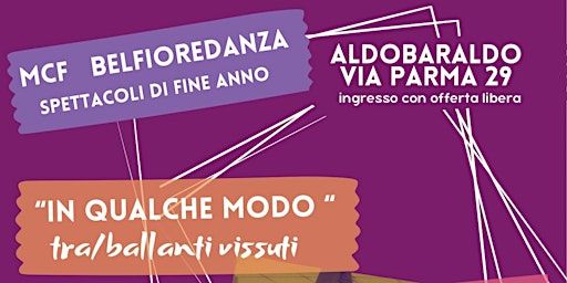 Spettacolo di fine anno "IN QUALCHE MODO" tra/ballanti vissuti - Parte I° | Tango Argentino Aldobaraldo School