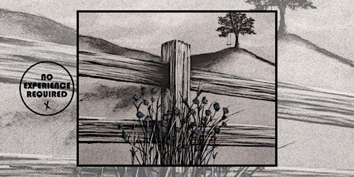 Charcoal Drawing Event "Spring Fence" in Baraboo | Balanced Rock Winery