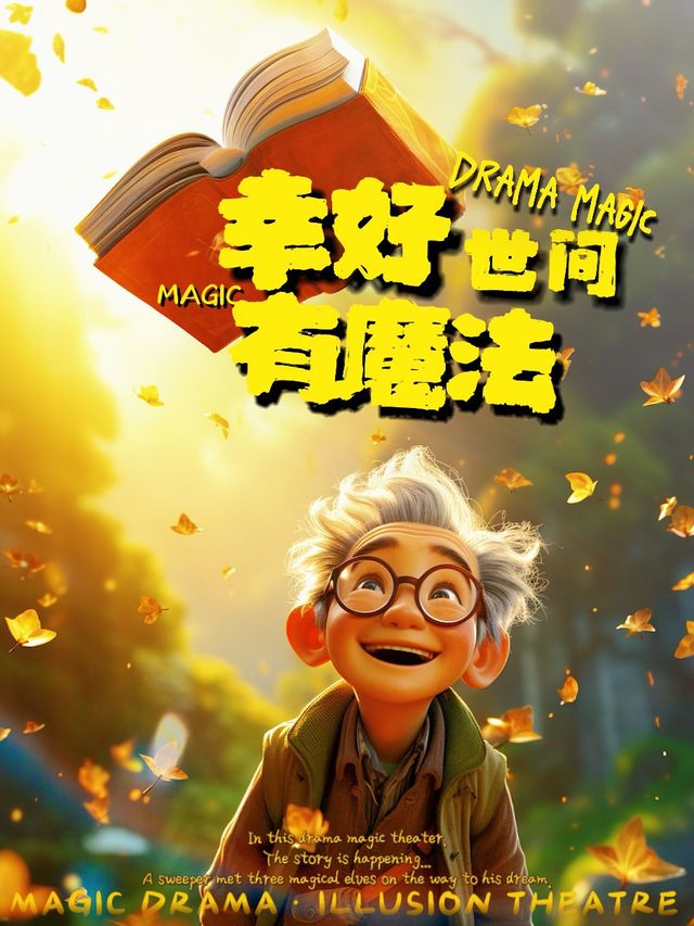 《幸好世間有魔法》大型魔術爆笑互動喜劇(口碑收割機)｜話劇歌劇 | 幻劇·場 環繞式魔術劇場