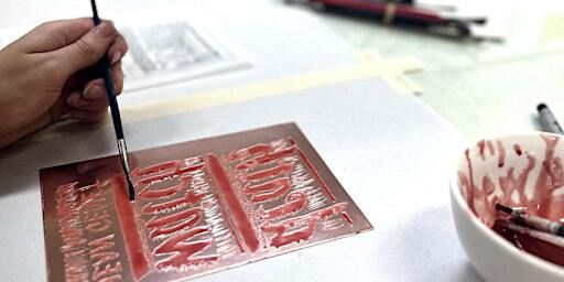Etching #2 - Aquatint & Sugarlift | Australian Print Workshop