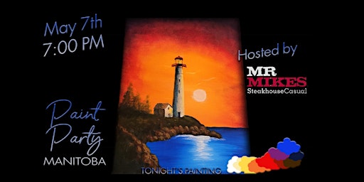 Paint Night at  Mr. Mike's Steakhouse | 2090 McGillivray Blvd