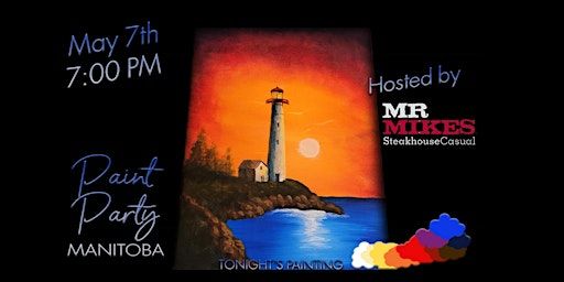 Paint Night at  Mr. Mike's Steakhouse | 2090 McGillivray Blvd