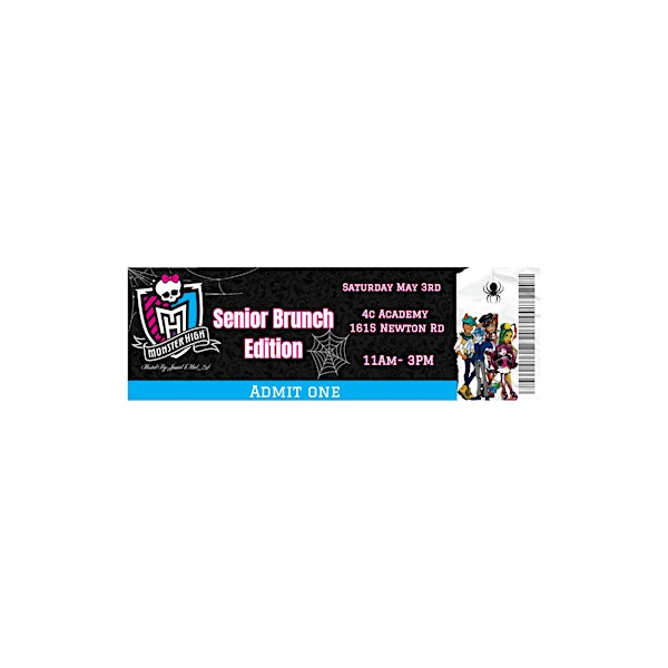 Monster High Senior Brunch | Commodore Conyers College and Career Academy
