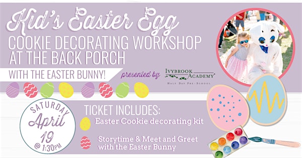 Easter Egg Cookie Decorating with the Easter Bunny! | Summerfield Farms