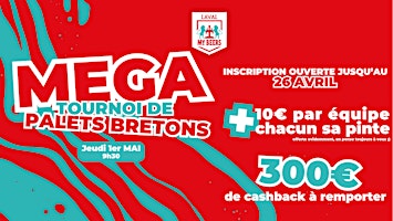 MEGA TOURNOI DE PALETS - MY BEERS - 01MAI 2025 | 64 Rue de Berlin