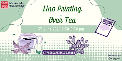 Lino Printing Over Tea¦Argraffu Lino Dros De | Aberdare Hall