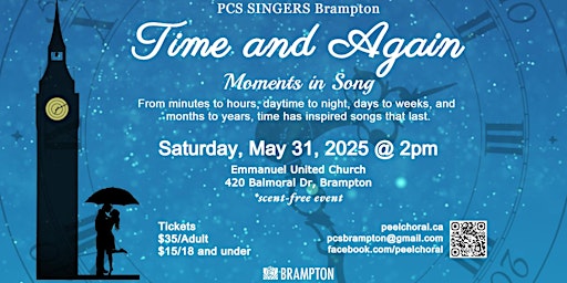 Time and Again Choral Concert | Emmanuel United Church